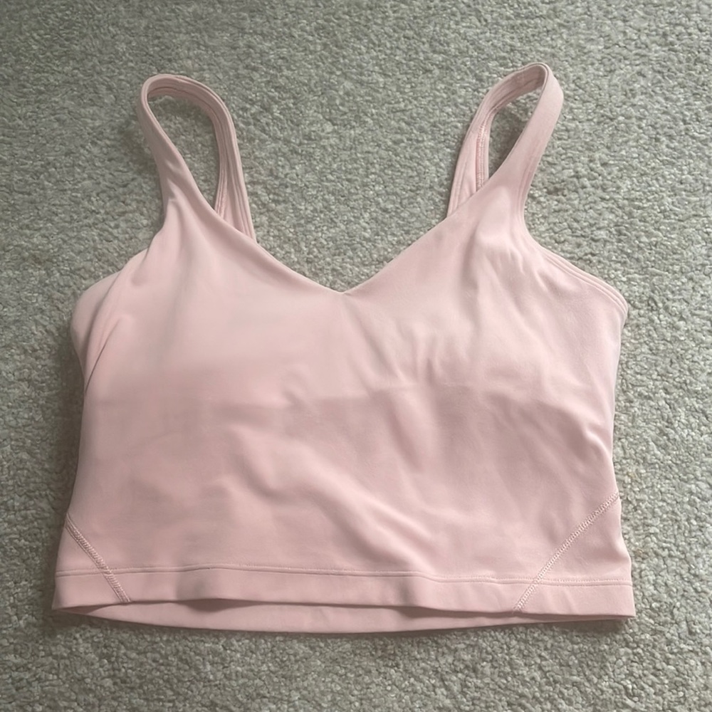 pink puff align tank